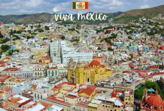 Viva México ! -Celebremos riendo Juntos- de cuatro acabados, 4akva2