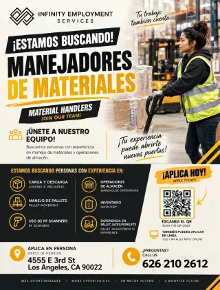 MANEJADORES DE MATERIALES