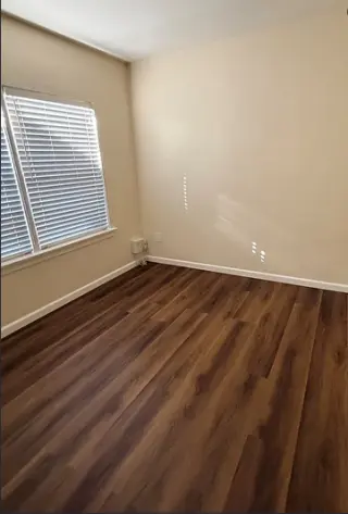 Updated and very private back unit