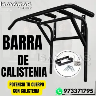 EJERCICIOS DESDE CASA CON NUESTRA BARRA DE CALISTENIA - ISAYARAS GROUP