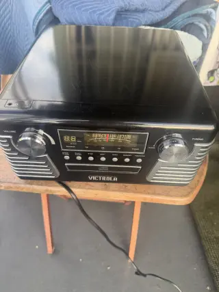 Radio Bluetooth Victrola con USB y Sintonizador FM