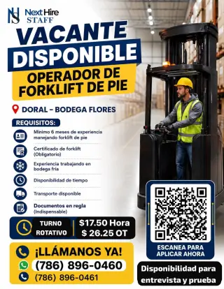 BUSCAMOS MUJERES Y HOMBRES CON EXPERENCIA EN WAREHOUSES