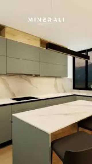 Confiad superficie solida para laboratorios, cocinas, baños, paredes, counters