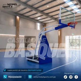 Castillo de basquetbol / plegable / mobel sports