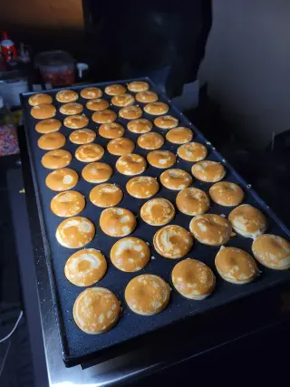 The Reyna's mini pancakes