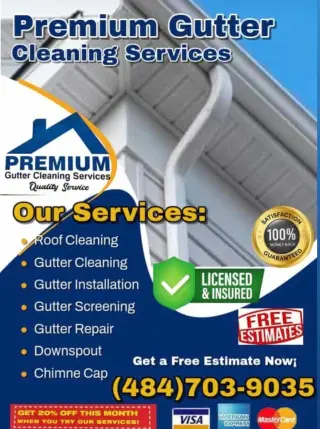 PREMIUM GUTTER CLEANING SERVICES