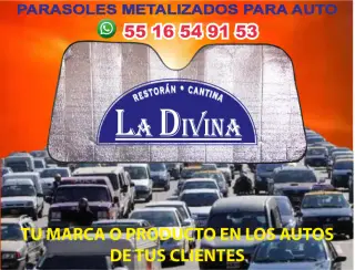 PARASOLES PUBLICITARIOS AUTO