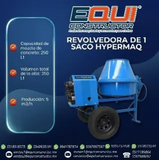 Trompo de 1 Saco HYPERMAQ _ DURANGO