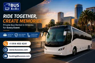 Private Bus Rental Orlando for Events – Comfortable & Exclusive Travel