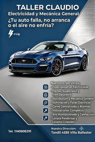 Taller Claudio Electricidad y Mecanica integral