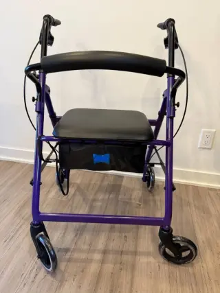 Rolling walker with a seat for Seniors