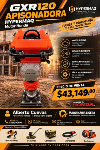 VENTA Y RENTA DE MAQUINARIA LIGERA PARA CONTRUCCION