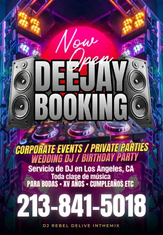 DJ PARA TUS FIESTAS EN TODA CALIFORNIA