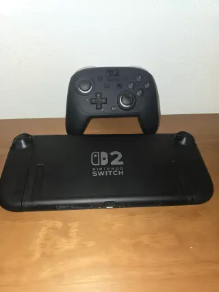 Consola Switch con un control