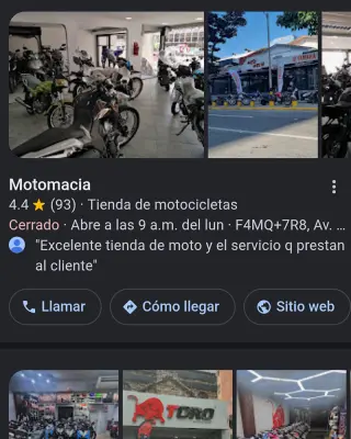 Servicio de Optimización de Perfil de Negocio de Google