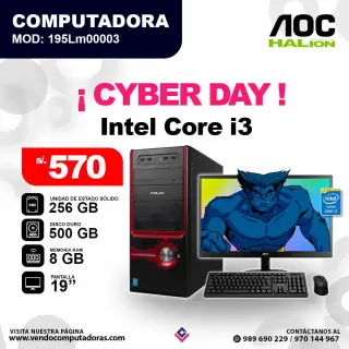 PC HALION intel core i3