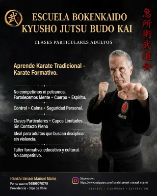 Clases de Karate formativo no deporte