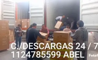 C./ DESCARGAS 24 / 7 CONTAINER