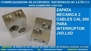 ZAPATA PARA INTERRUPTOR TERMOMAGNETICO COMPATIBLE CON  JXD Y LXD