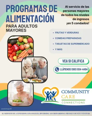Programa de comida para adultos mayores