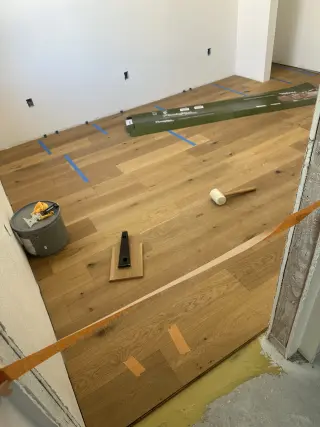 Instalación de piso