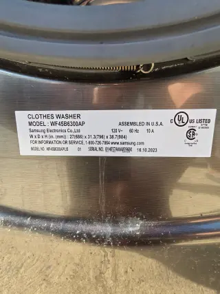 Juego de Lavadora y Secadora Samsung en Venta