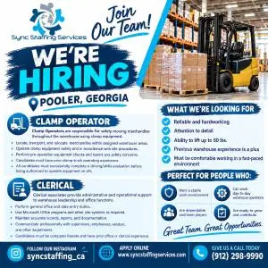 Now Hiring General Labor