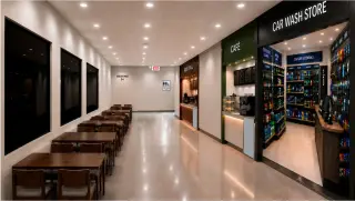 Puesto de Comida y Café en Renta Cerca del Aeropuerto de Ontario