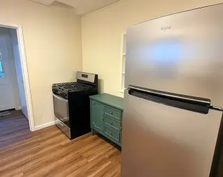 Updated and very private back unit
