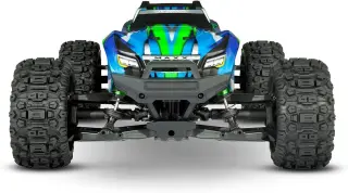 Traxxas Maxx Wide Green 1:10 RC Model Car Monster Truck 4WD RTR 2.4GHz