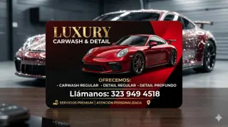 ‼️Servicios de Lavado y Detalle de Autos 🚘 de Lujo‼️