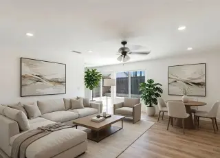 2-bathroom home perfectly situated directly across from picturesque Blair Park.