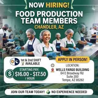 Oportunidades de Empleo en Chandler, AZ