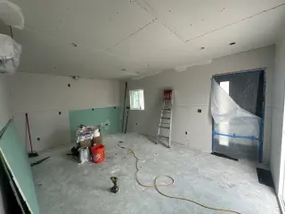 Trabajos de drywall y pintura