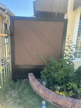 Hacemos toda clases de fence metal madera aluminio y acero inoxidable