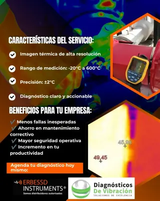 Servicio de termografía industrial