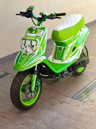 Custom Green Scooter for Sale