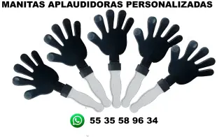 MANITAS APLAUDIDORAS DE PLASTICO PARA CAMPAÑAS