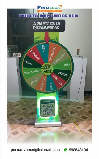 RULETA DE PEDESTAL