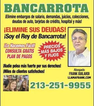 Bancarrota Barata. Elimina tus deudas