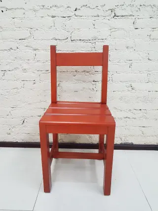 Silla Victoria Asiento de Madera