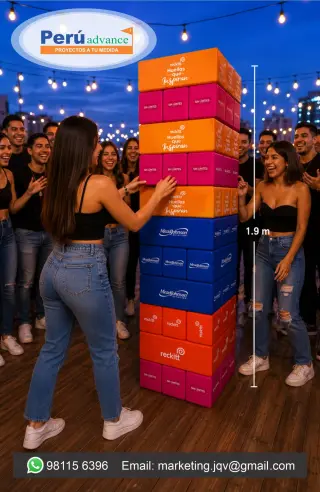 Juego de Jenga de Espuma
