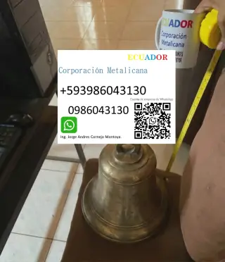 Servicio de venta de campanas de bronce en Guayaquil Ecuador