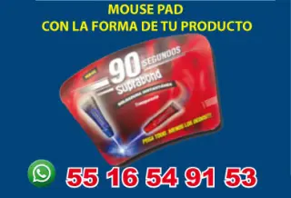 MOUSE PAD DE LEXAN PERSONALIZA