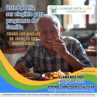 Programa de comida para adultos mayores