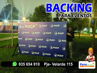 Backings Corporativos PARA EVENTOS