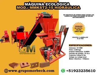 Máquinas de Ladrillos Ecológicos