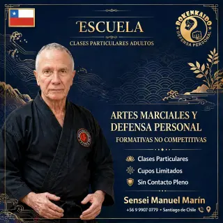 Clases de artes marciales y defensa no competitivas