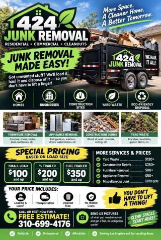 Servicios Profesionales de Remoción de Basura