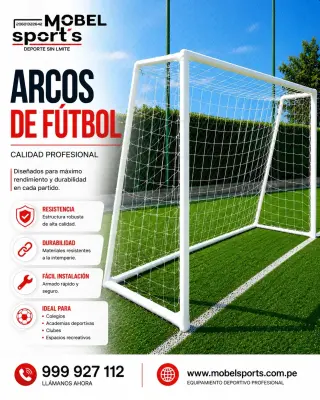Arcos de futbol - Fabricación y venta - Mobel Sports